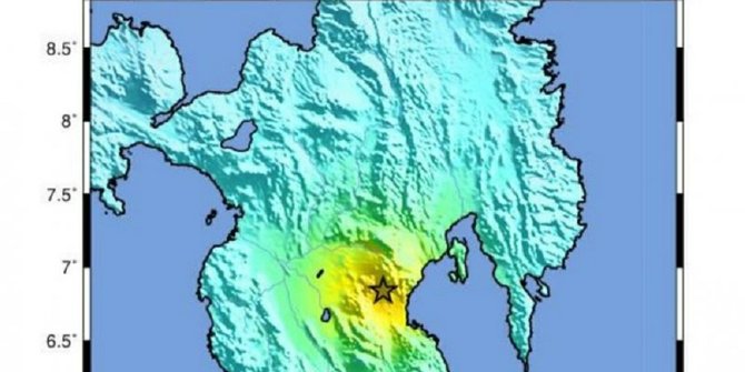 Guncangan Gempa di Mindanao Filipina Dirasakan Hingga Kepulauan Talaud dan Sangihe