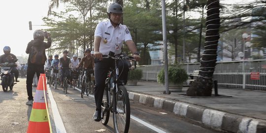 Respons Kadishub DKI Jakarta Ditanya Anggaran Jalur Sepeda Mencapai Rp69 M