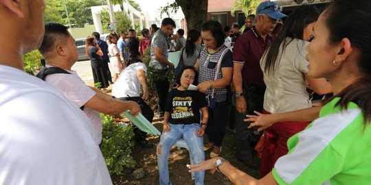 Kerusakan dan Kepanikan Warga Filipina Saat Diguncang Gempa
