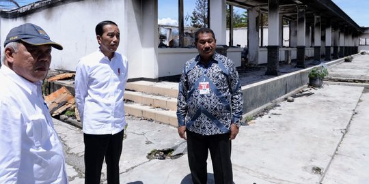 Jokowi Sebut Pembangunan Hunian Tetap Korban Tsunami Palu Terkendala Pembebasan Lahan