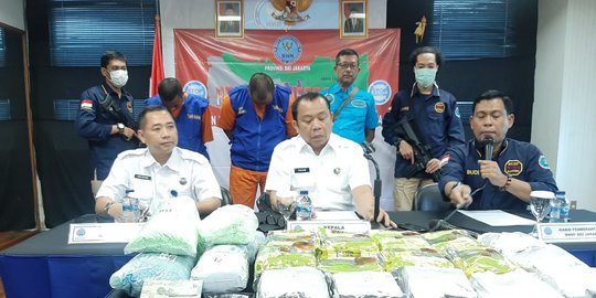 Bawa 15 Kg Sabu, Dua Kurir Narkoba Jaringan Batam-Surabaya-Jakarta Ditangkap
