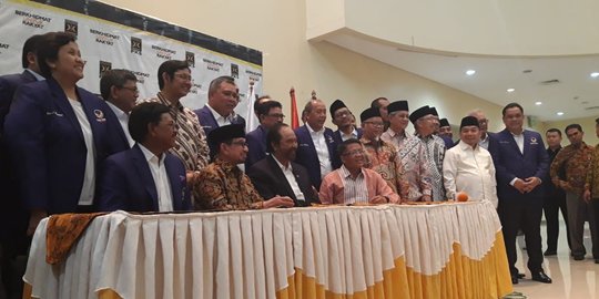 Surya Paloh Bantah Pertemuan dengan PKS Bicarakan Pilpres 2024