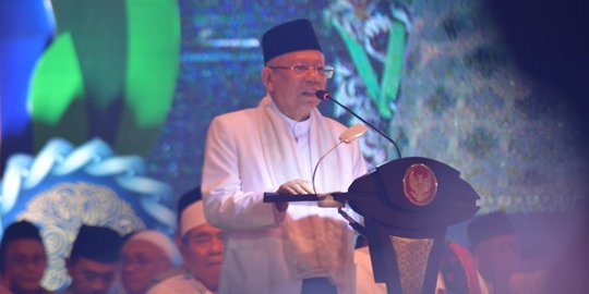 Ma'ruf Amin Hadiri Pembukaan Konferensi IPOC di Bali