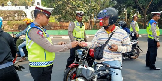 Operasi Zebra di Banten, 1.356 Kendaraan Ditilang & 28 Lainnya Diangkut Polisi