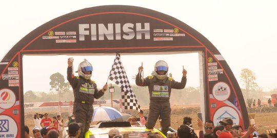 Pebalap Tb Adhi-Popeye Juara Nasional Speed Offroad 2019