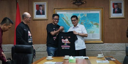 Bertemu Masata, Wishnutama Siapkan Gebrakan untuk 'Music Tourism'