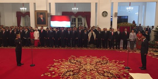 Presiden Jokowi Lantik Komjen Idham Azis Jadi Kapolri