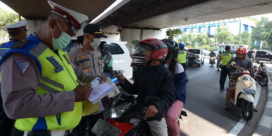 Operasi Zebra Jaya 2019, Pelanggar Lalu Lintas Disidang di Tempat