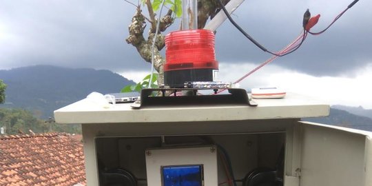Dua Alat Pendeteksi Longsor Dipasang di Banjarnegara