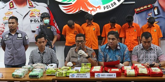 Polisi Ungkap Kasus Penyelundupan 21 Kg Sabu