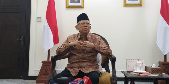 Ma'ruf Amin Sebut Pertemuan Nasdem dan PKS Menghilangkan Ketegangan