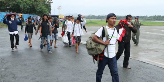 Keamanan Kondusif, 1.108 Pengungsi Kembali ke Wamena