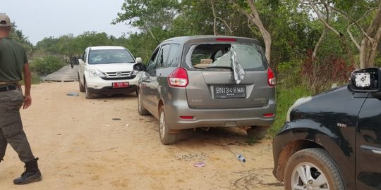 Kondisi Wagub Babel Usai Diserang Penambang Bijih Timah Ilegal