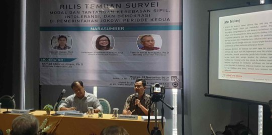 Survei LSI: Tren Intoleransi Berpolitik Meningkat di 2019