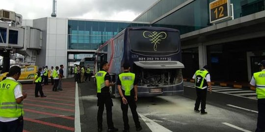 Sriwijaya Sebut Bus yang Terbakar dalam Kondisi Layak Beroperasi