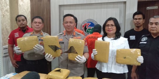 2 Orang Diciduk, Ganja 24 Kg Diamankan