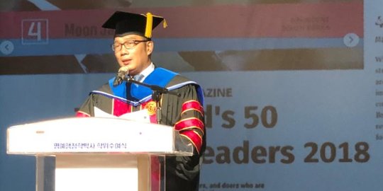 Ridwan Kamil Paparkan Sejumlah Inovasi Pemprov Jabar di Korea Selatan