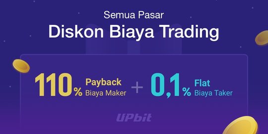 Ulang Tahun Pertama, Upbit Indonesia Kasih Diskon Biaya Trading Aset Kripto