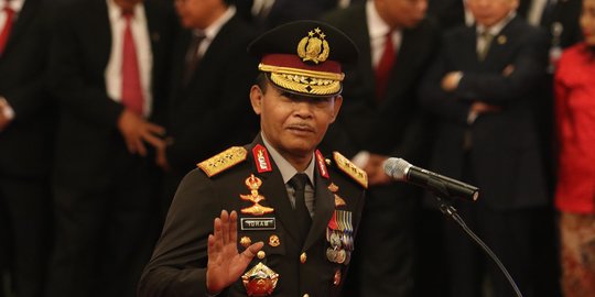 Jawaban Kapolri Idham Azis Saat Dicap Sebagai 'Orangnya Tito'