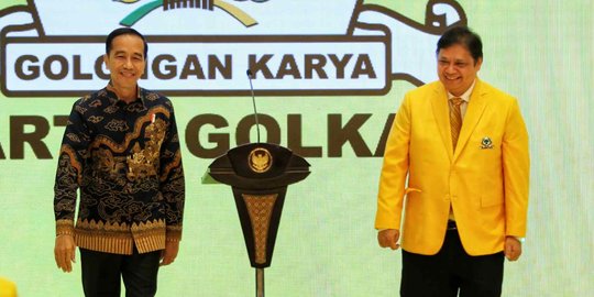 Jokowi: Golkar Goncangnya Dikit, Pemerintahnya Ikut Goncang Dikit