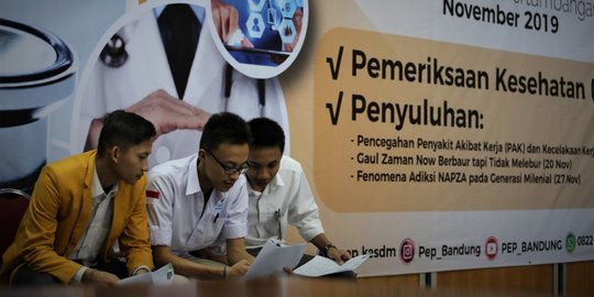 Gelar Tes Kesehatan, PEP Bandung Pastikan Kesiapan Fisik Mahasiswa