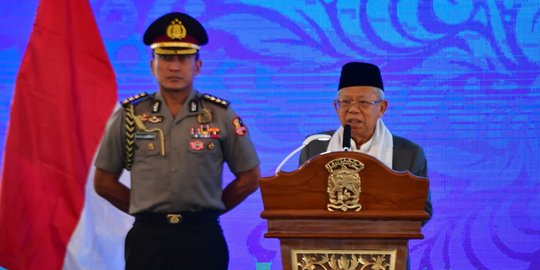 Ma'ruf: Santri Jangan Merasa Tak Punya Masa Depan, Gus Dur Bisa Jadi Presiden