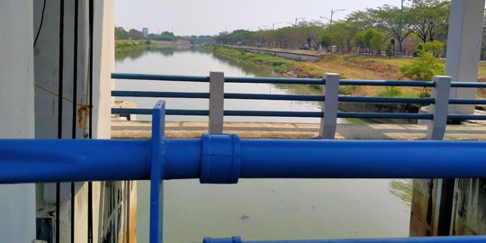 Heboh Busa di Pintu Air Ujung Menteng, Ini Tujuan dan Penyebabnya