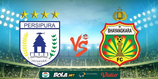 Hasil Shopee Liga 1 2019: Bhayangkara FC Sukses Taklukkan Persipura Jayapura 3-1