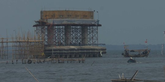 Meninjau Pembangunan Proyek Jembatan PIK 1 dan PIK 2