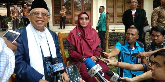 Wapres Ma'ruf Amin: Kita Dorong Penciptaan SDM Bisa Hasilkan Pekerjaan Besar