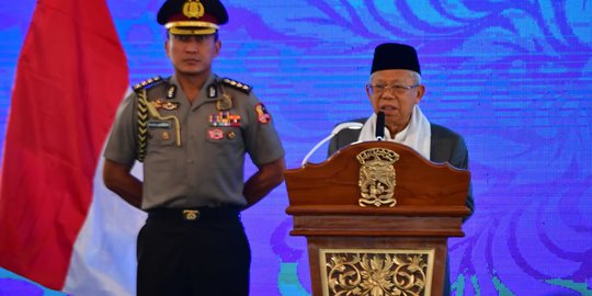 Seharian Berada di Tangerang, Wapres Ma'ruf Kunjungi Ponpes & Hadiri Maulid Nabi