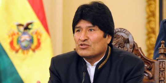 Presiden Bolivia Evo Morales Mundur