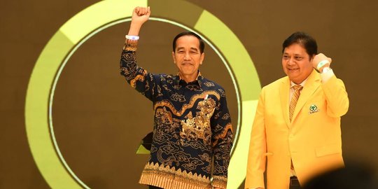 Puji Airlangga Top, Jokowi Tidak Bisa Diartikan Memihak Jelang Munas Golkar