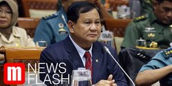 VIDEO: Menhan Prabowo Merasa Ditekan Rapat di Komisi I DPR