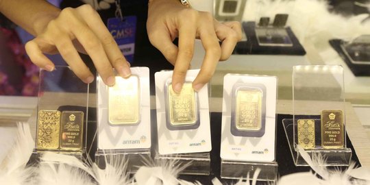 Harga Emas Antam Turun Tipis Menjadi Rp741.000 per Gram Hari ini