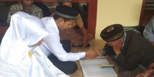 Tahanan Kasus Penggelapan Nikahi Kekasih di Polres Langkat