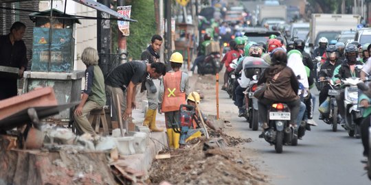 Rancangan Anggaran Trotoar pada 2020 Dipangkas Rp204 M