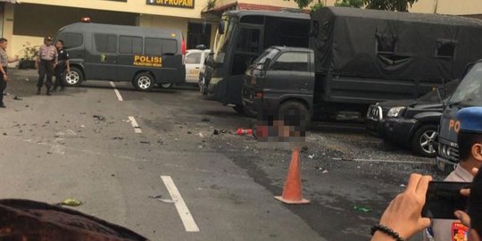 Pembawa Bom Sempat Dikejar Sebelum Ledakkan Diri di Mapolresta Medan, 1 Polisi Luka