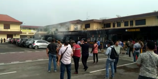 Diduga Bom Meledak di Polrestabes Medan, Penjagaan Polda Riau Diperketat