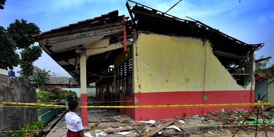 Menengok Kondisi SDN Malang Negah 2 yang Roboh