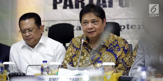 Plt Golkar Kaltim: Airlangga-Bamsoet Harus Disatukan di Munas