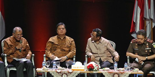 Ketua KPK hingga Menko Polhukam Bahas Sinergi Penegakan Hukum Saat Rakornas