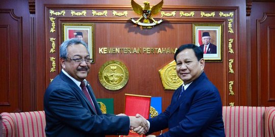 Menhan Prabowo Bertemu Dubes Malaysia Tingkatkan Kerja Sama Bidang Pertahanan