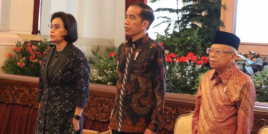 Sambutan Penyerahan DIPA di Istana, Jokowi Hampir Lupa Sapa Wapres Ma'ruf