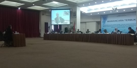 KY Serahkan Hasil Wawancara Seleksi Hakim Agung ke DPR Dua Pekan Mendatang