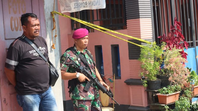 rumah guru ngaji bomber medan digeledah