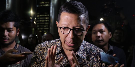 Ekspresi Mantan Menag Lukman Hakim Seusai 7 Jam Diperiksa KPK