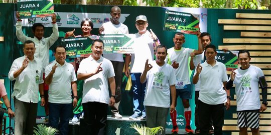 Serunya Berlari di Tengah Kawasan Geopark Alas Purwo Banyuwangi