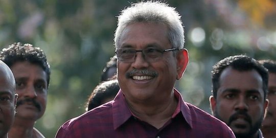 Pemilu Presiden Sri Lanka, Mantan Menteri Pertahanan Klaim Kemenangan