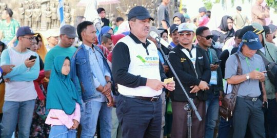 Bupati Siak Tutup Serindit Boat Race, Kota Bekasi duduki peringkat Pertama